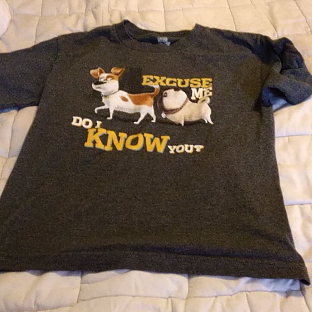 Secret life of pets shirt kids